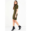 Ladies Lipsy Military Button Dress